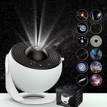 High-Definition Focusable Galaxy Projector Light